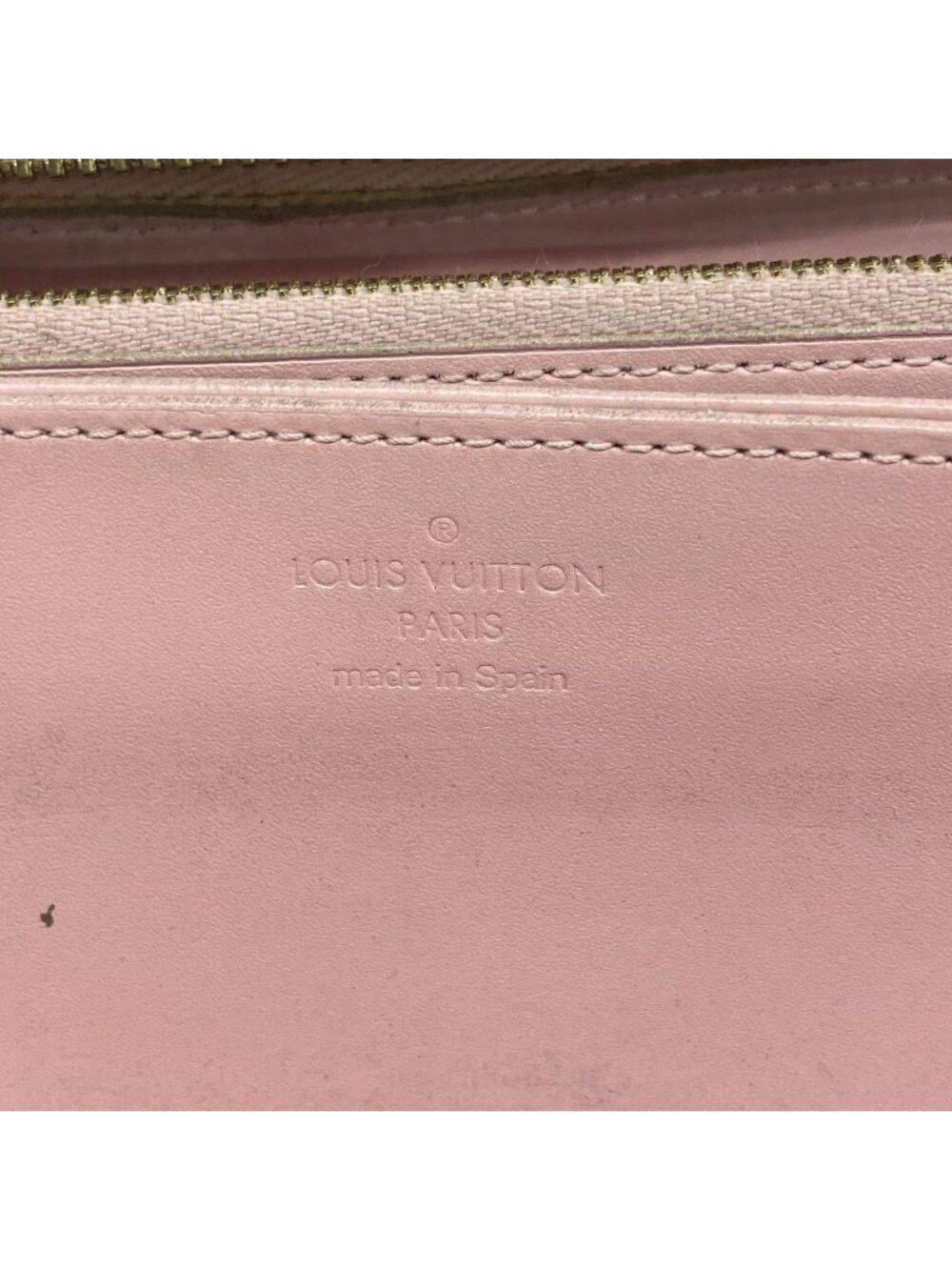 Louis Vuitton Wallet Vernis Zippy Rose Ballerine - Picture 4 of 11